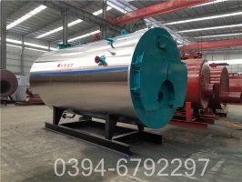 二吨燃油燃气热水锅炉