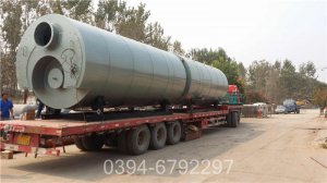 湖南490kw天然气热水锅炉