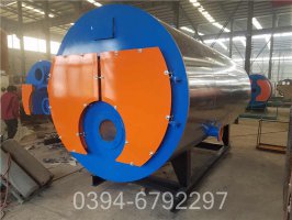 黑龙江1400kw燃油热水锅炉